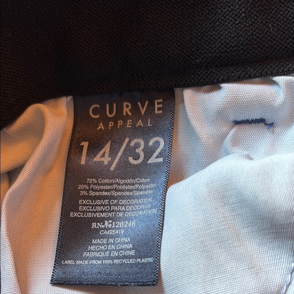 Curve Appeal Women's Blue Jeans EUC Sz 14 - Picture 2 of 11
